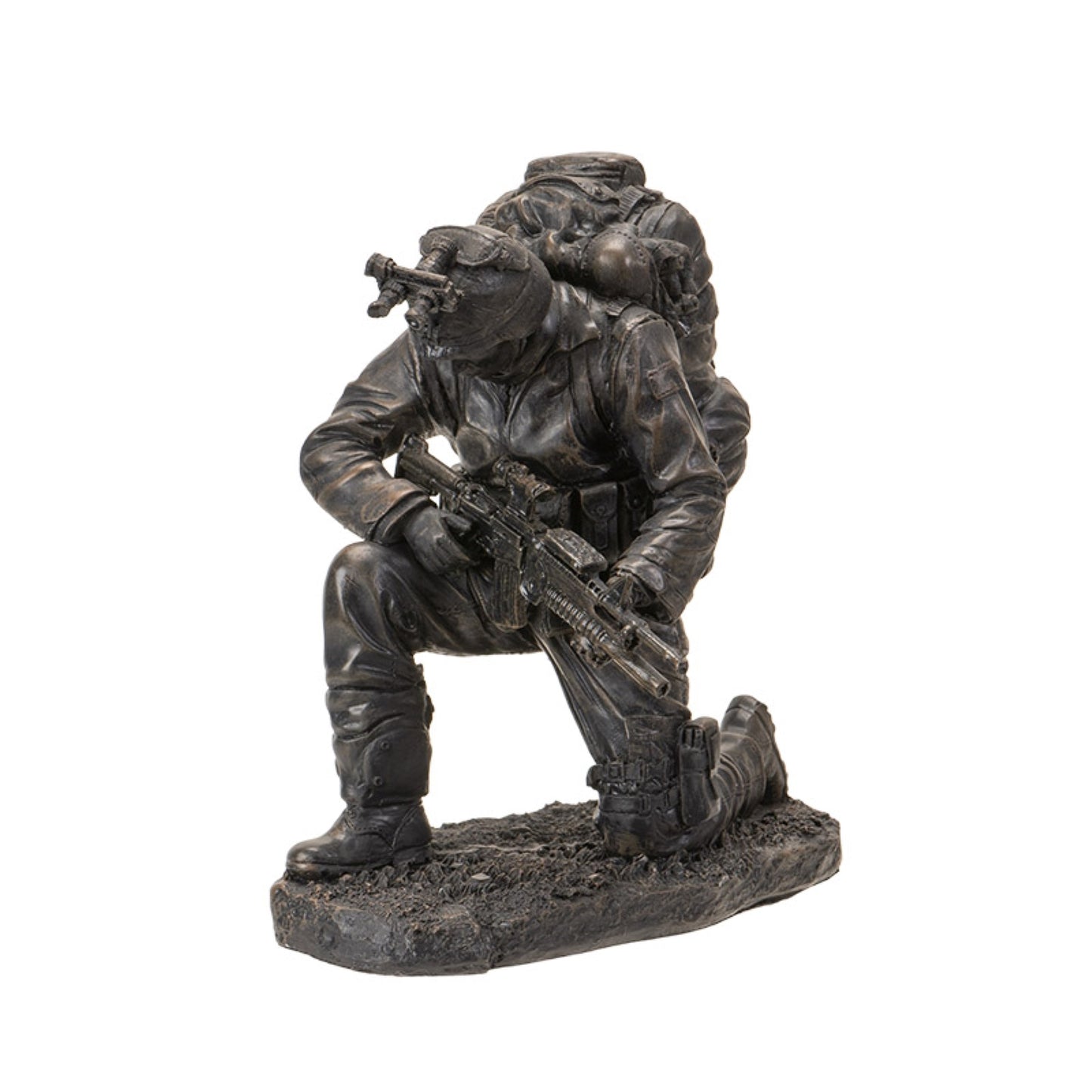 Prayer for The Safety of America's Finest Brave Soldier Military Heroes Collectible Figurine 6 inch