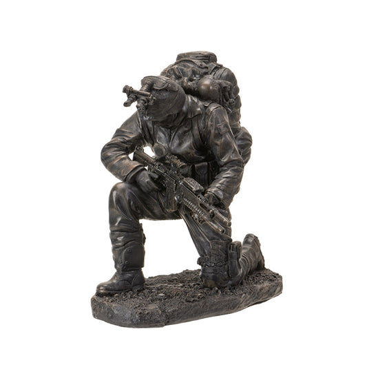 Prayer for The Safety of America's Finest Brave Soldier Military Heroes Collectible Figurine 6 inch