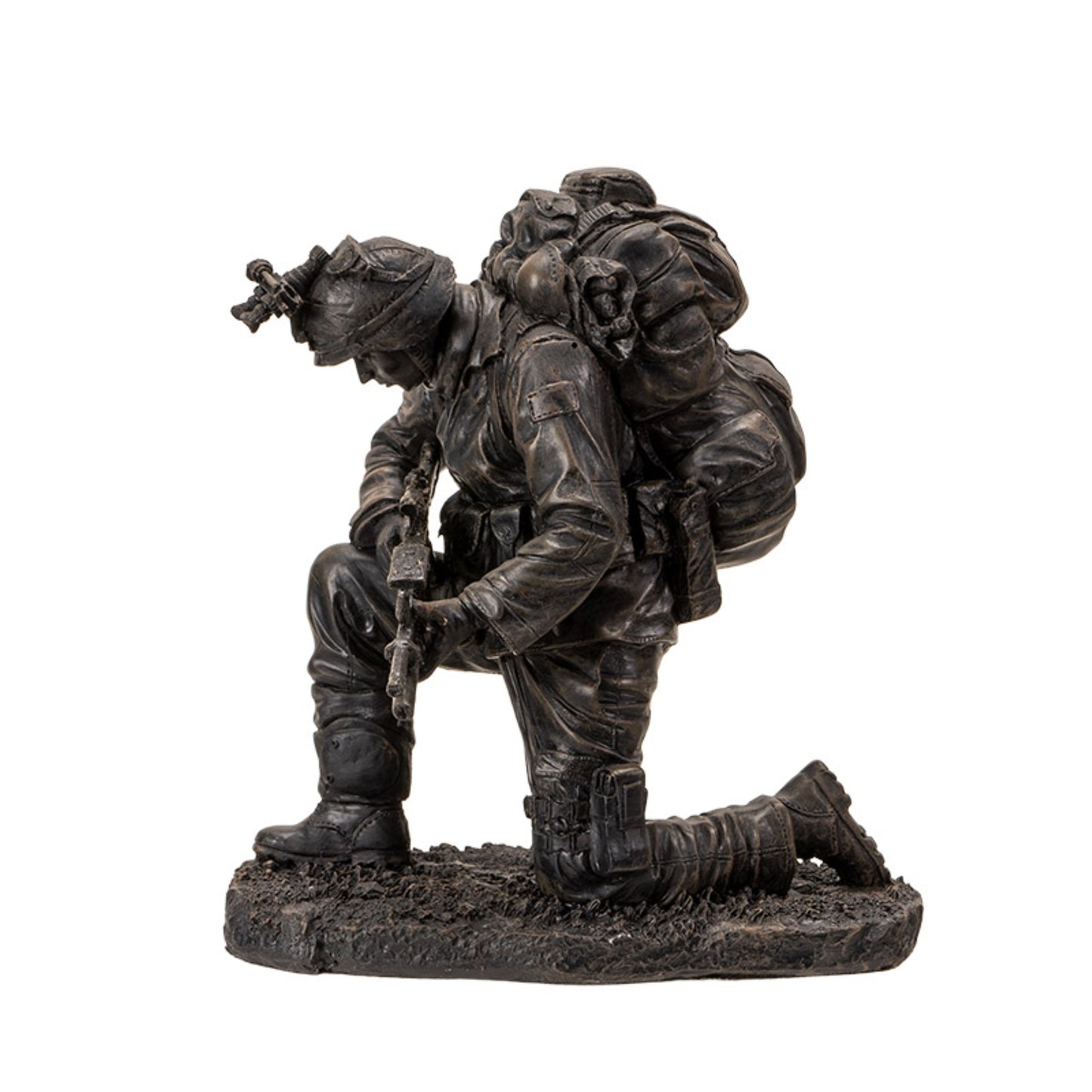 Prayer for The Safety of America's Finest Brave Soldier Military Heroes Collectible Figurine 6 inch
