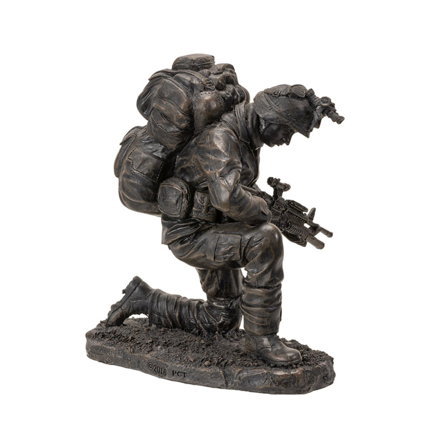 Prayer for The Safety of America's Finest Brave Soldier Military Heroes Collectible Figurine 6 inch