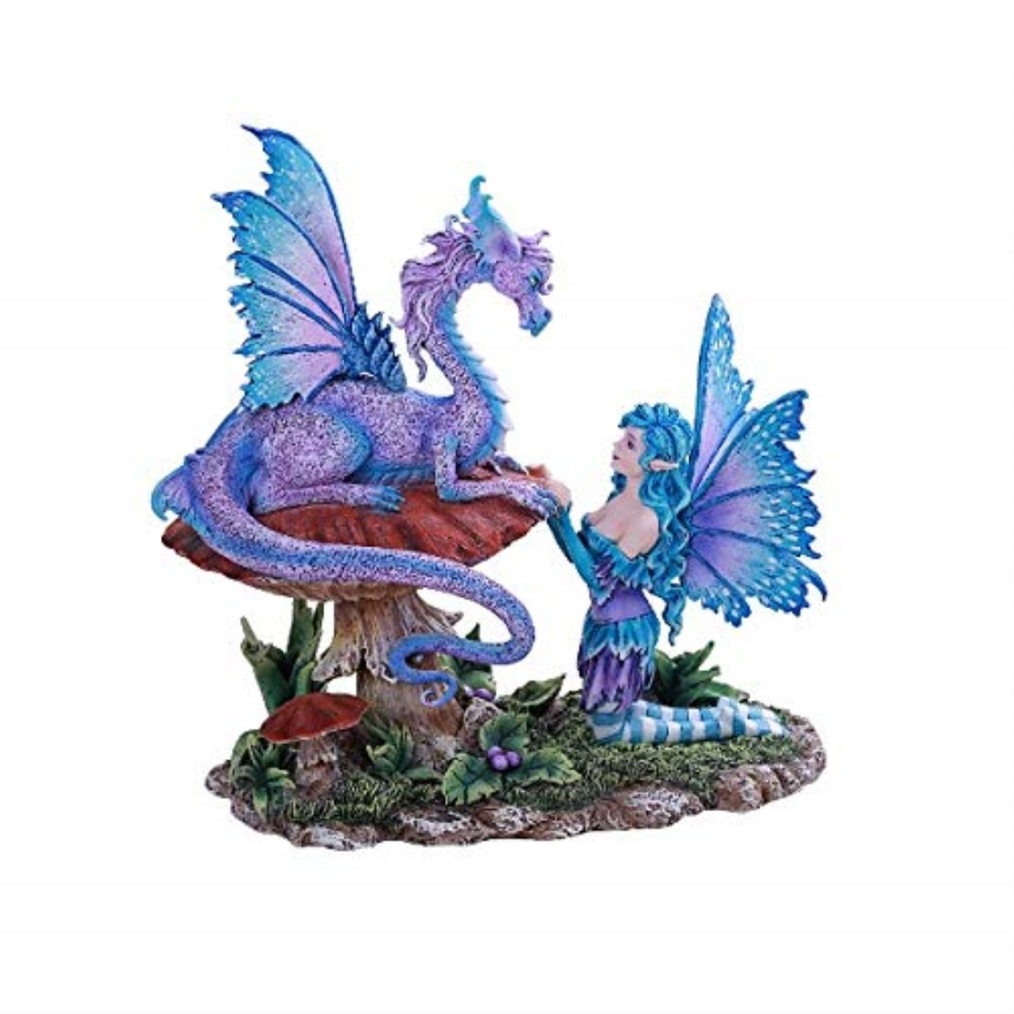 Amy Brown Art Original Companion Dragon with FAE Resin Collectible Figurine 9 inch