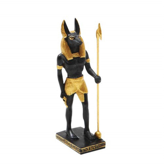 Anubis Egyptian God of the Afterlife Mythological Egypt Resin Figurine 3.5 inch