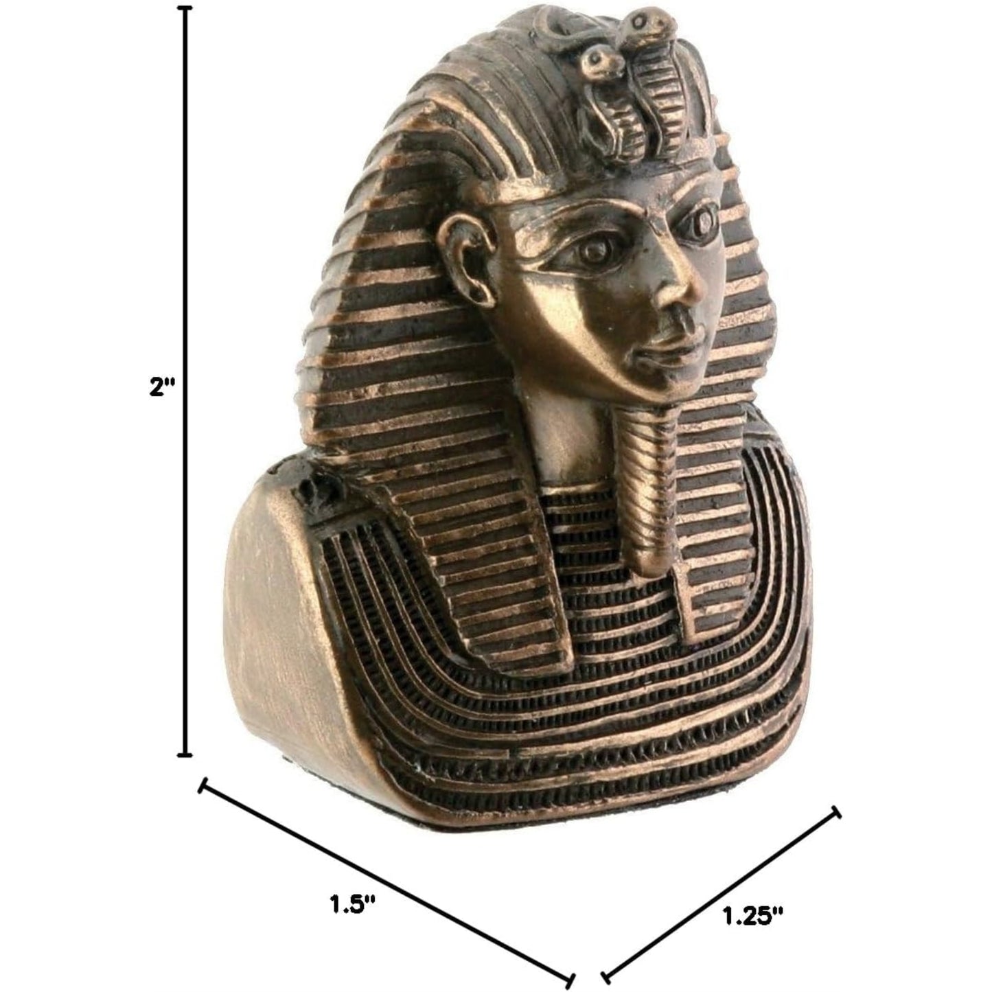 Small Egyptian King Tut Miniature Figurine 2 inch