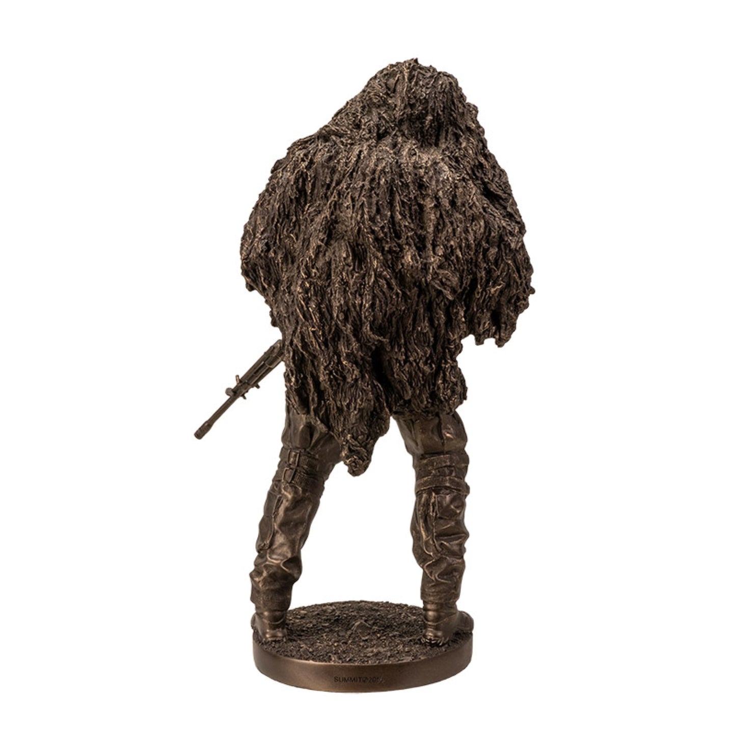 Modern Military Warfare Camouflage Marksman Sniper Specialist Unit Figurine 12.5 inch