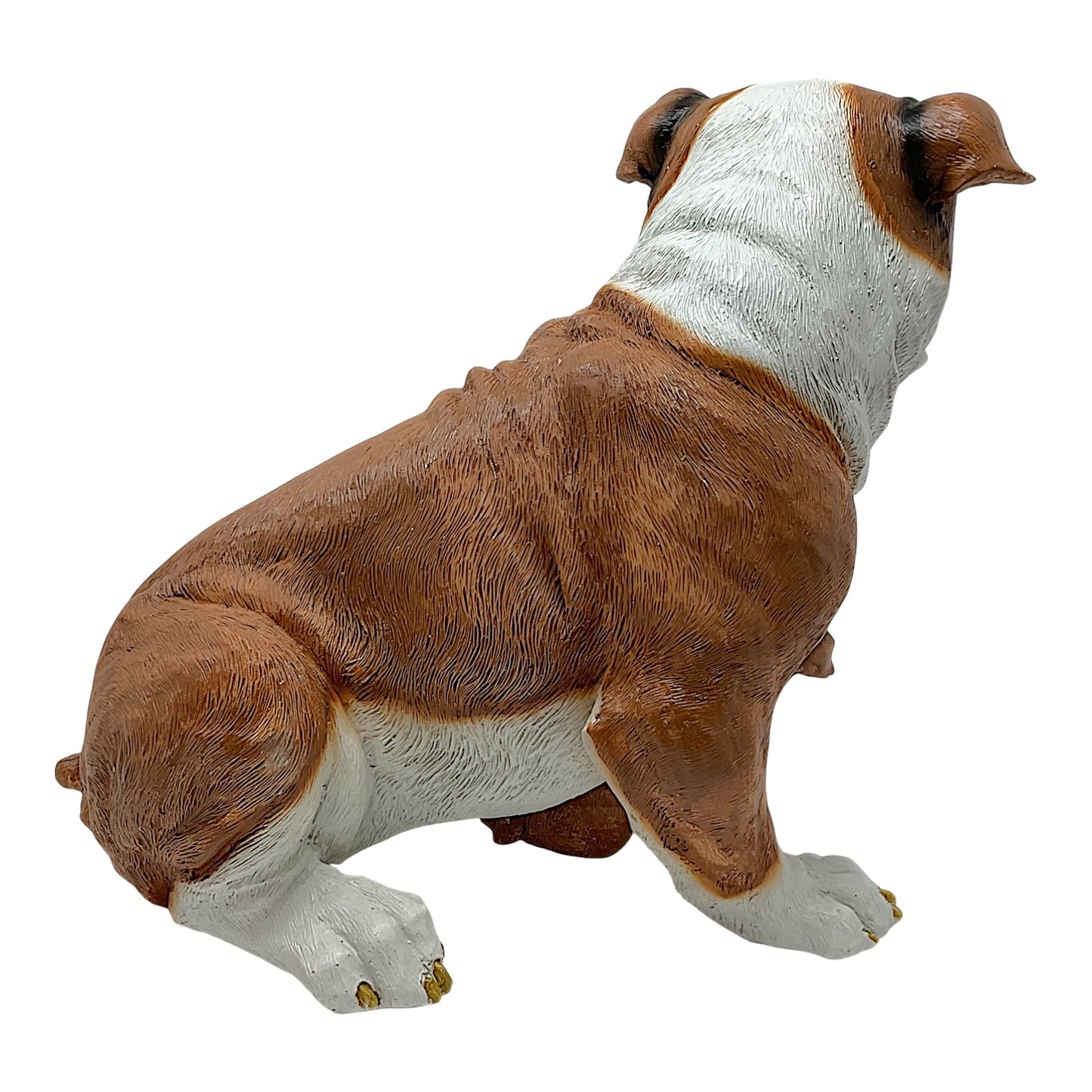 Bulldog with Puppy Dog Pet Statue Figurine Home Decoration 11.5 x 9.75 inch