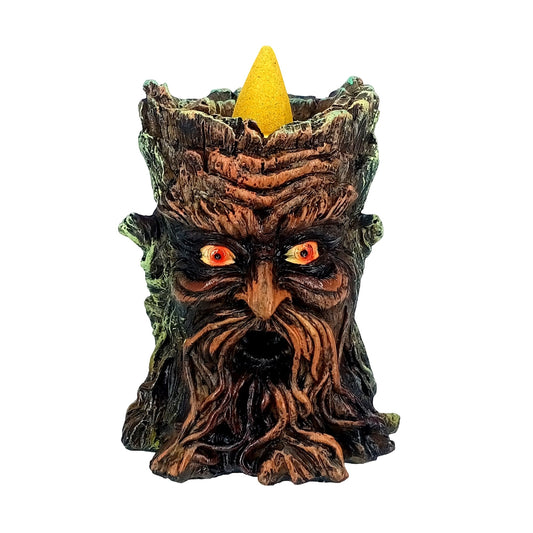 Fantasy Gifts Tree Man Small Backflow Incense Burner Holder 3.5 Inch