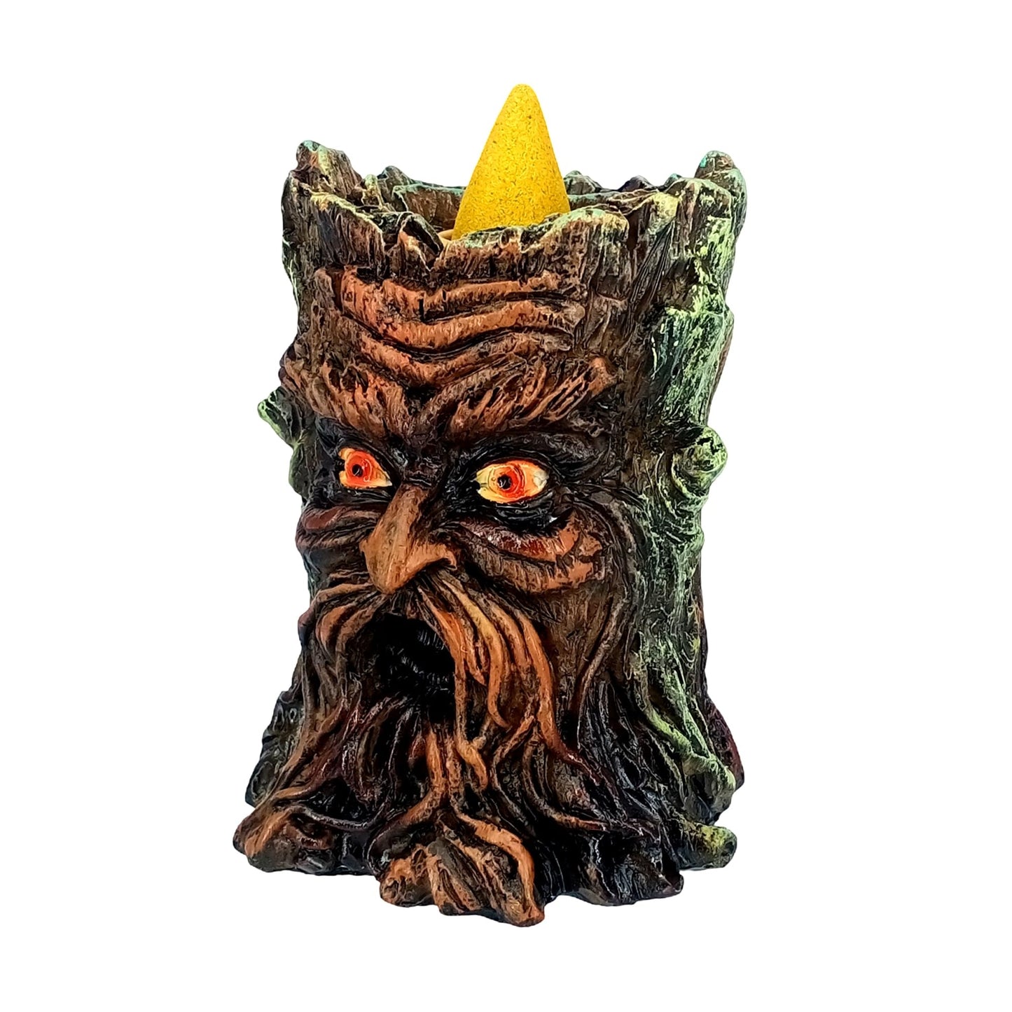 Fantasy Gifts Tree Man Small Backflow Incense Burner Holder 3.5 Inch