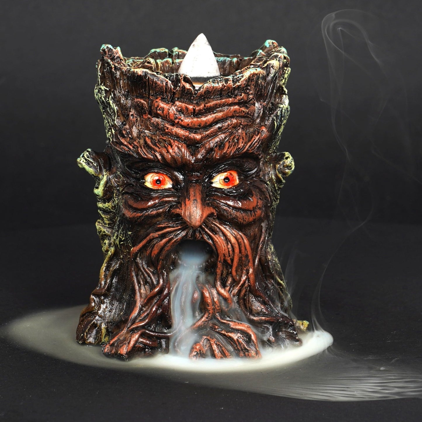Fantasy Gifts Tree Man Small Backflow Incense Burner Holder 3.5 Inch