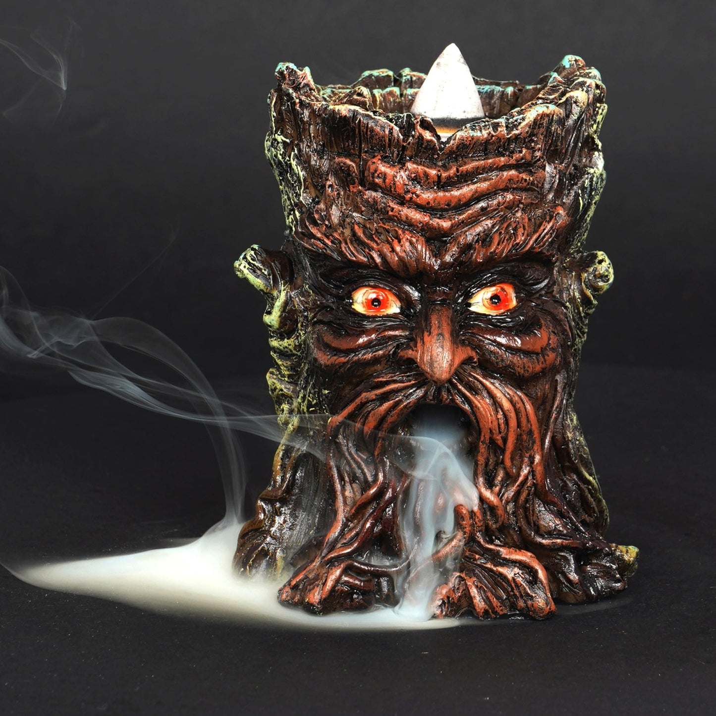 Fantasy Gifts Tree Man Small Backflow Incense Burner Holder 3.5 Inch