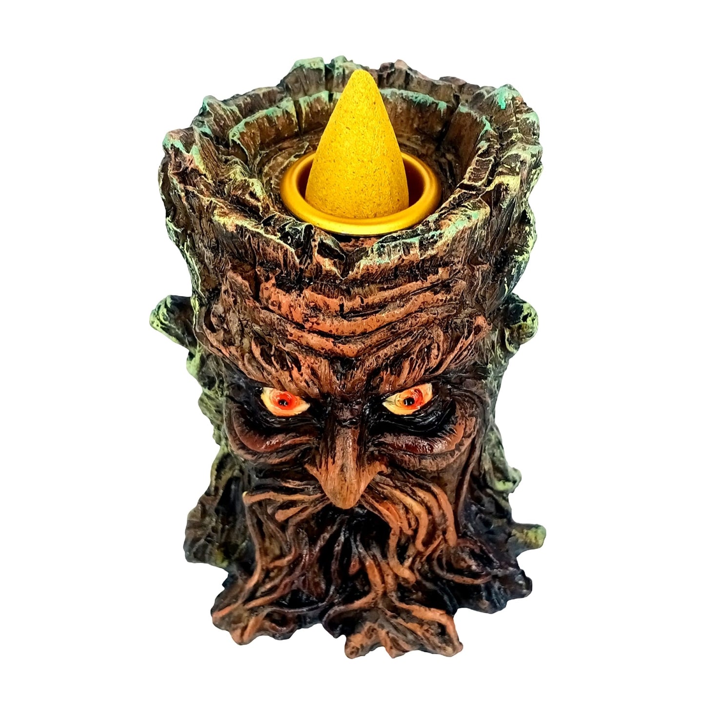 Fantasy Gifts Tree Man Small Backflow Incense Burner Holder 3.5 Inch