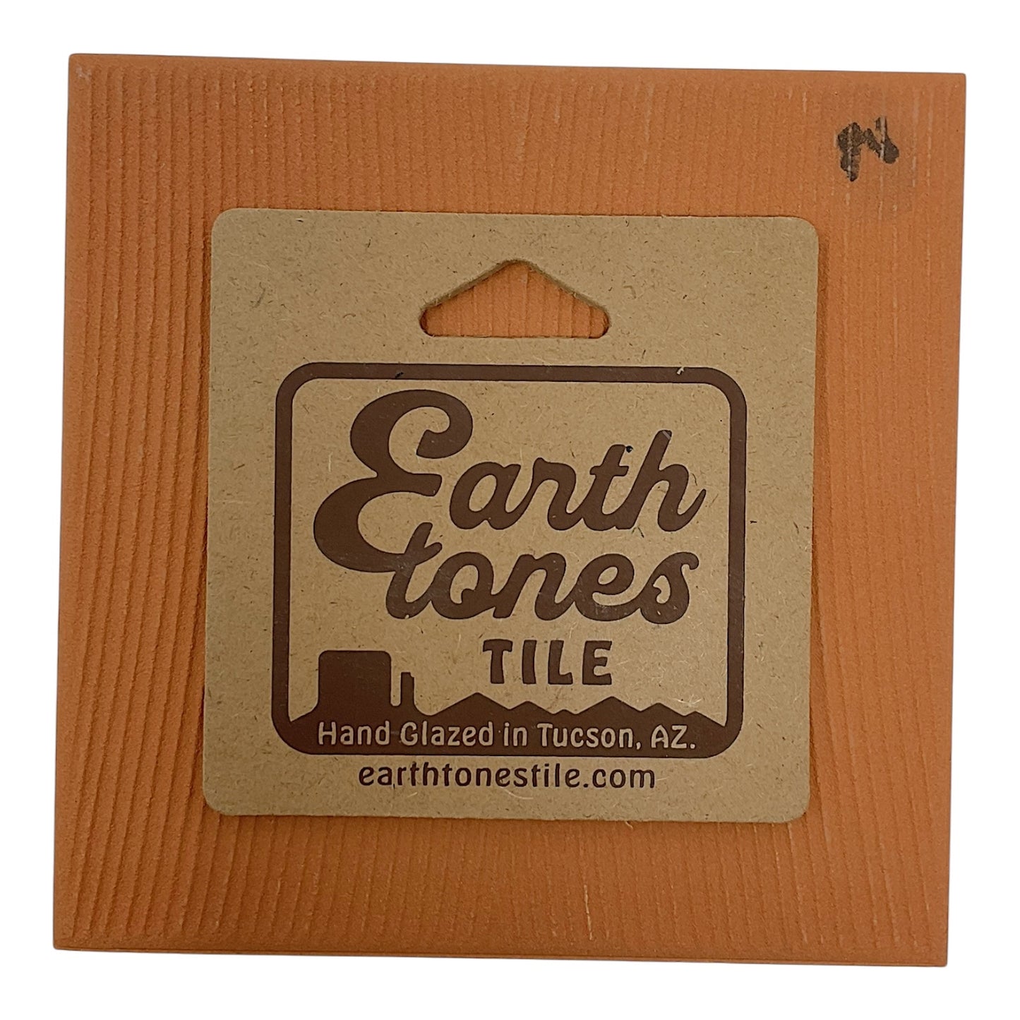 Earthtones Talavera Mi Casa es Su Casa Dark Blue 6X6 Colorful Hand Glazed Southwest Decorative Tile