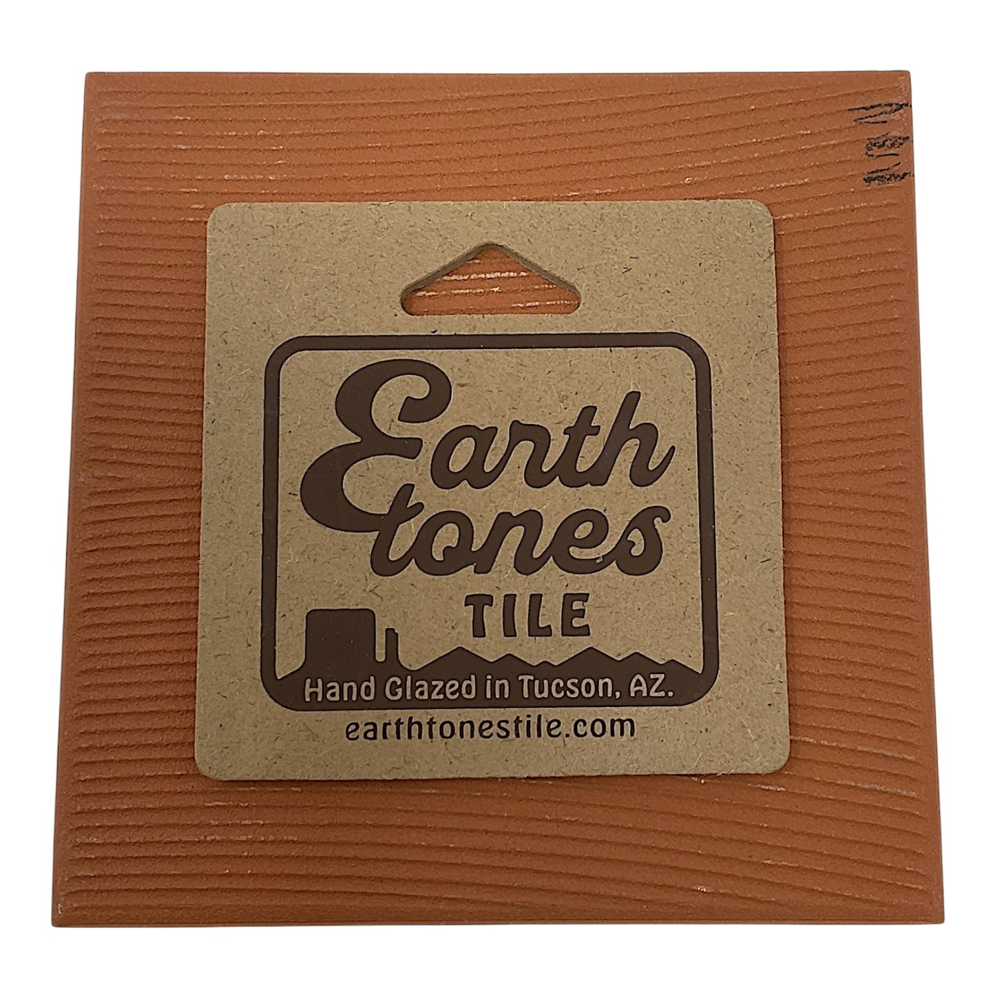 Earthtones Bell Rock Sedona Arizona 6X6 Colorful Hand Glazed Southwest Decorative Tile