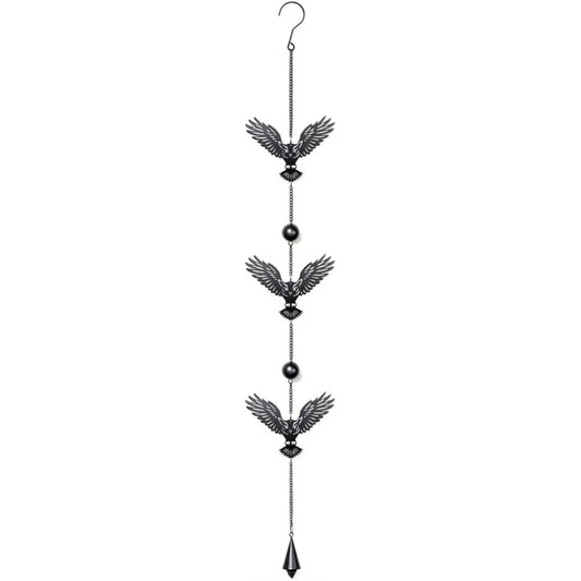 Night Owl Hanging Metal Decoration 29.75 inch