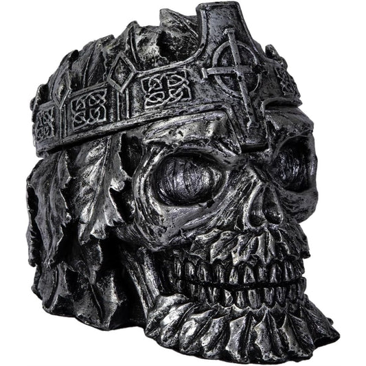 Greenman King Skull Resin Ashtray
