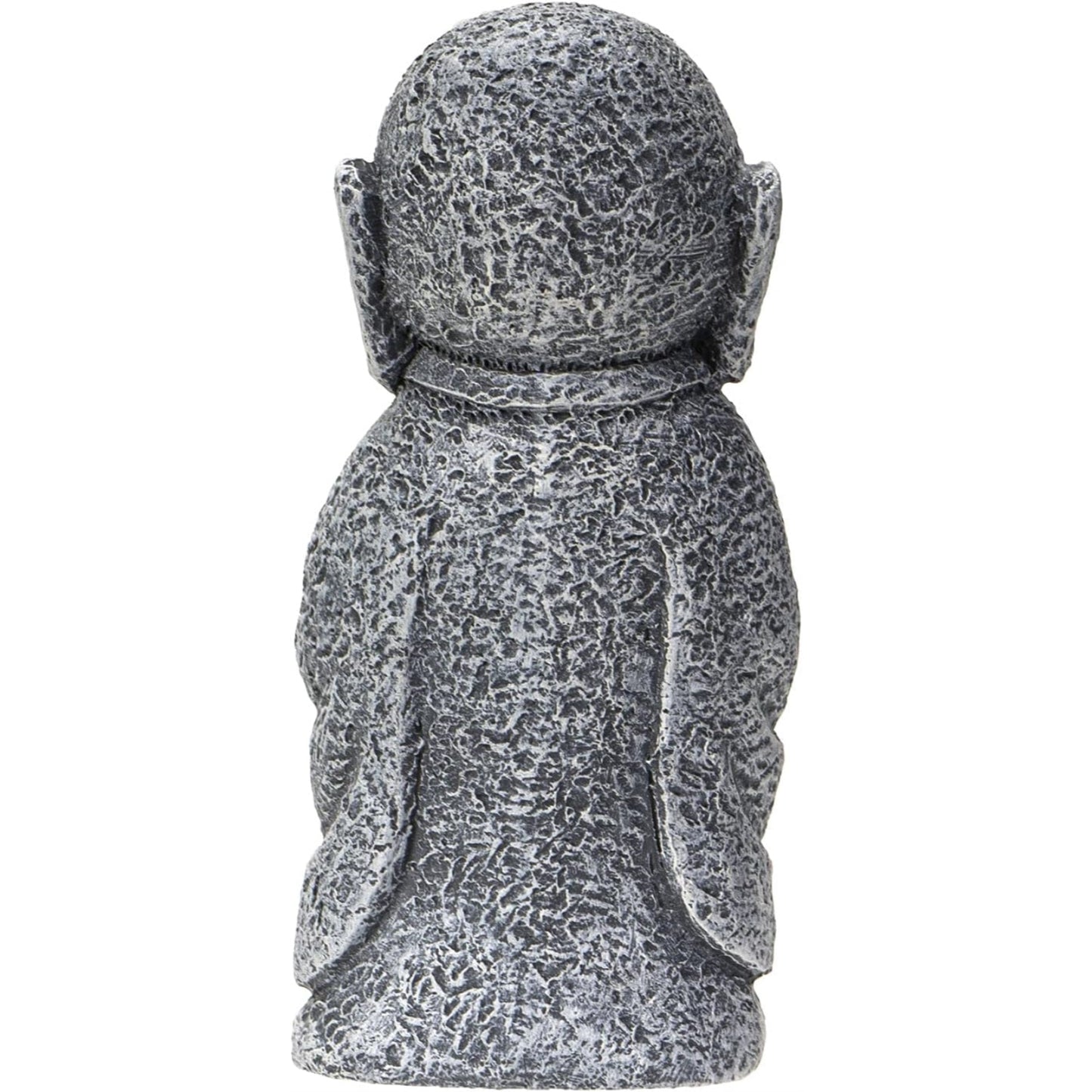 Eastern Enlightenment Happy Japanese Jizo Monk Resin Figurine 5 inch