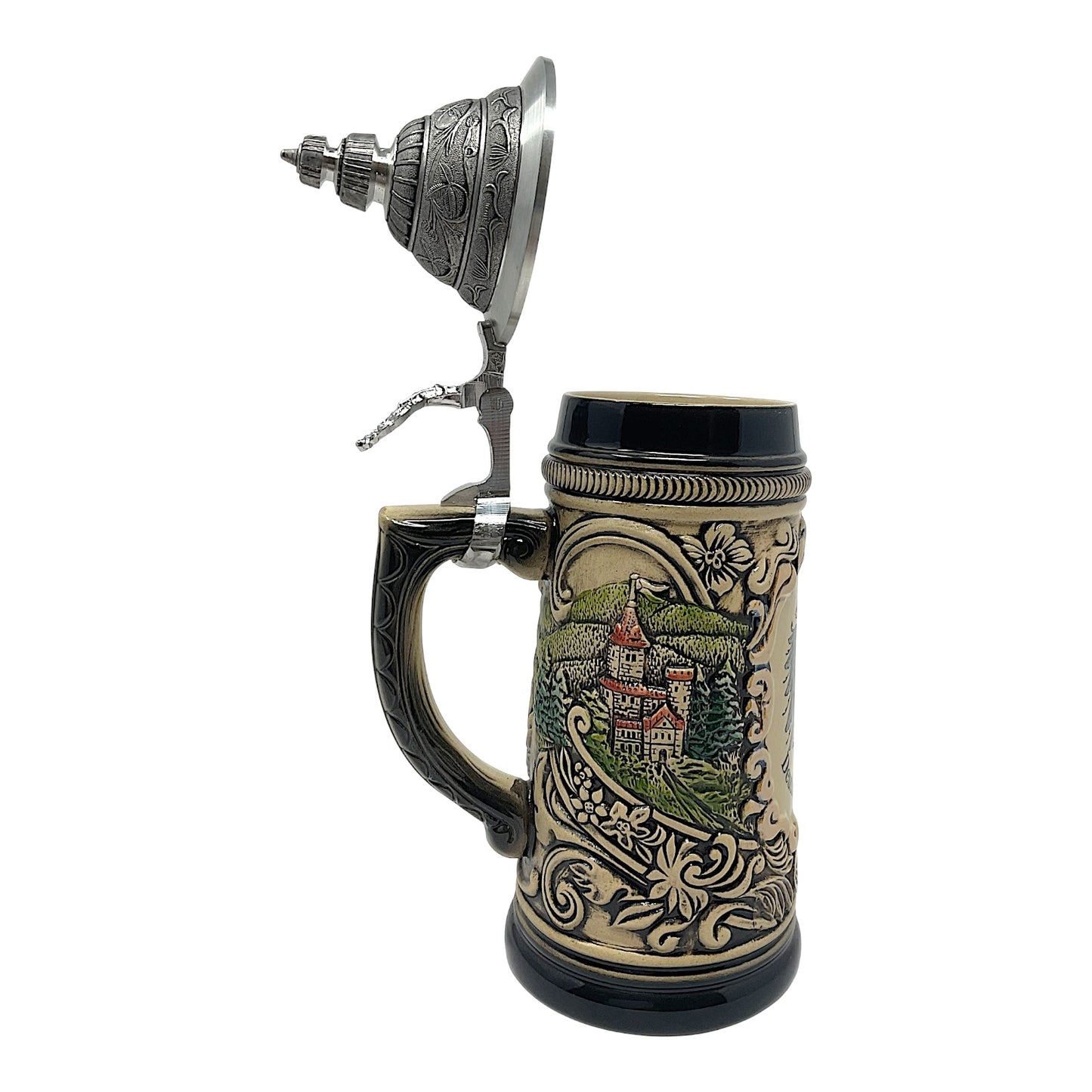 Pinnacle Peak Trading Deutschland Eagle Crest German Beer Stein Made in Germany .5 Liter by Zoeller and Born