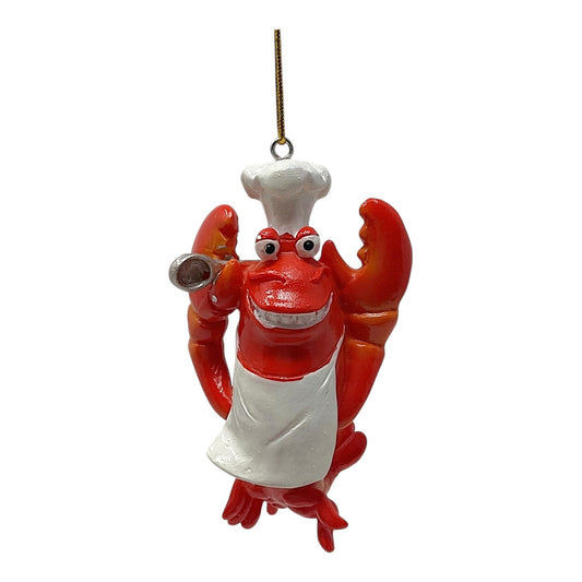 Beachcombers Chef Lobster with Spoon and Apron Resin Christmas Tree Ornament 3.5 inch