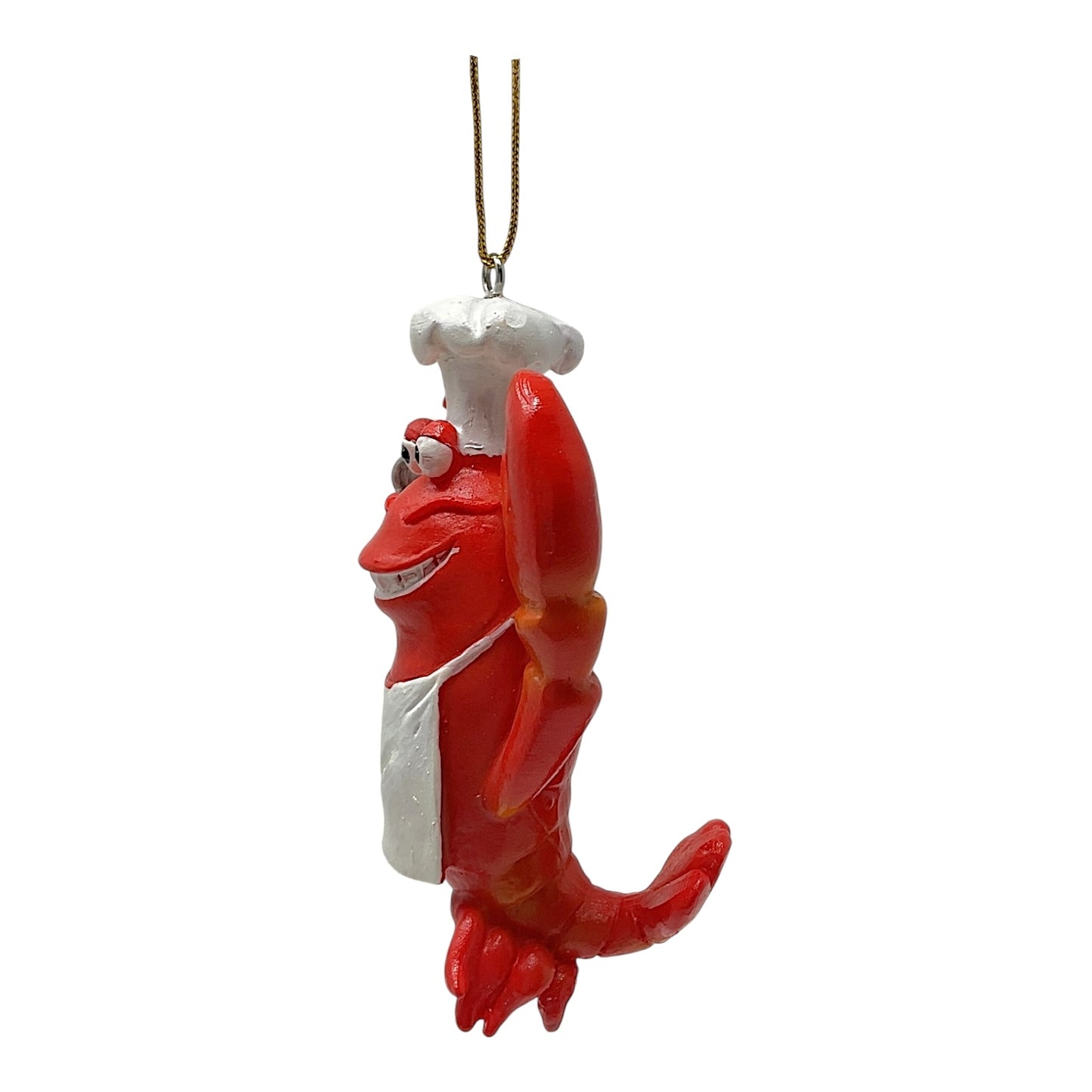 Beachcombers Chef Lobster with Spoon and Apron Resin Christmas Tree Ornament 3.5 inch