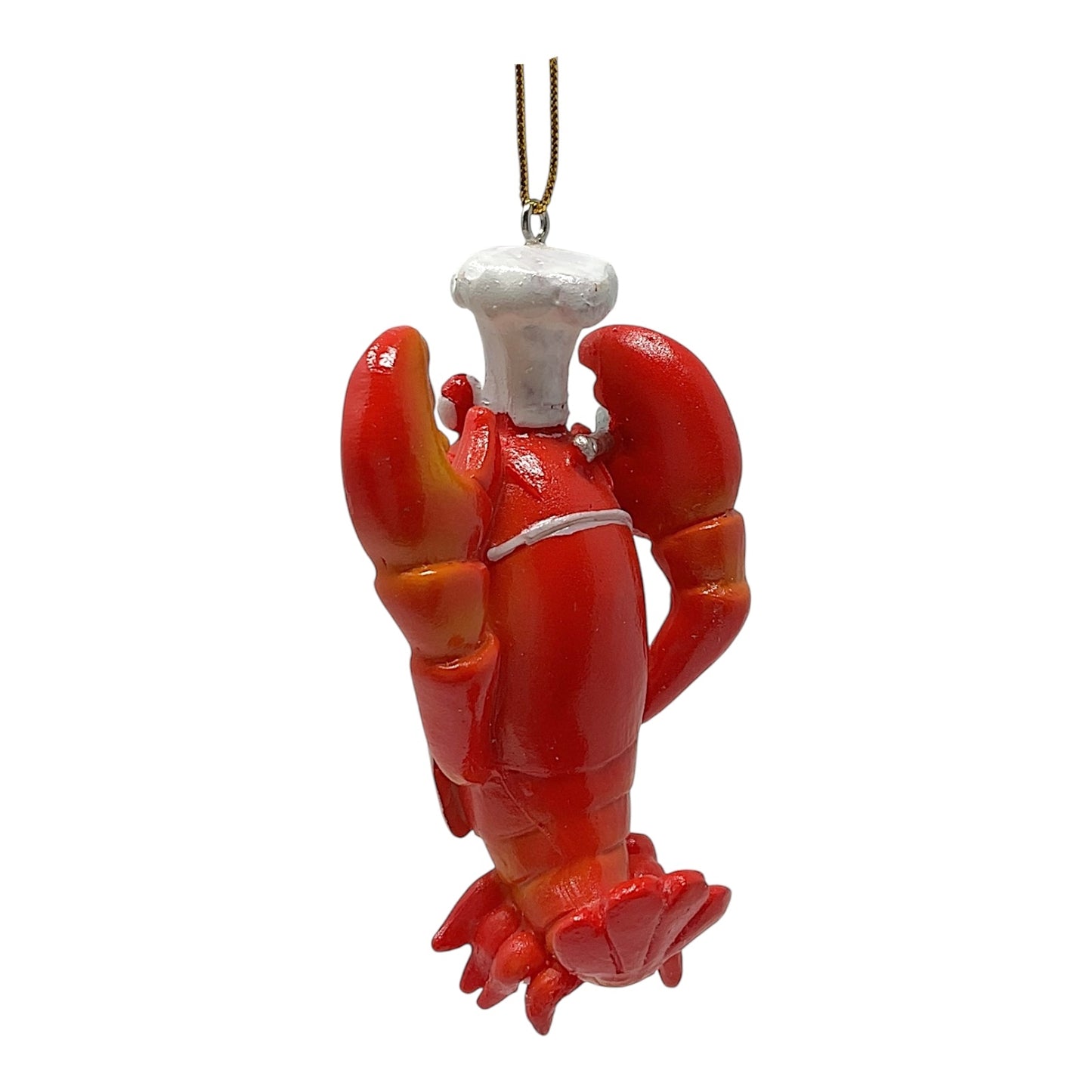Beachcombers Chef Lobster with Spoon and Apron Resin Christmas Tree Ornament 3.5 inch