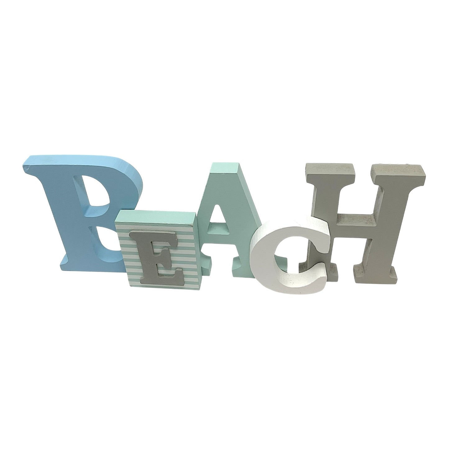 Beachcombers Beach Word Sign Hanging Wooden Wall Decor Plaque 12.5 x 4.8 inches