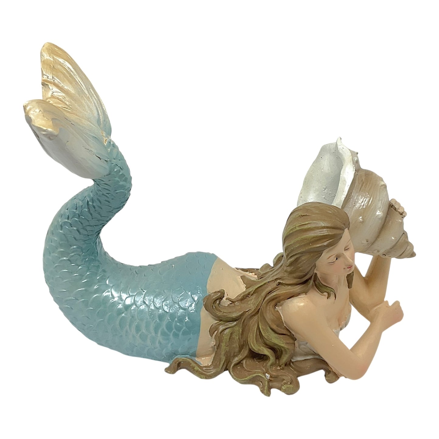 Beachcombers Lovely Mermaid of the Sea Resin Kitchen Wine Bottle Holder Decoration 8 inch
