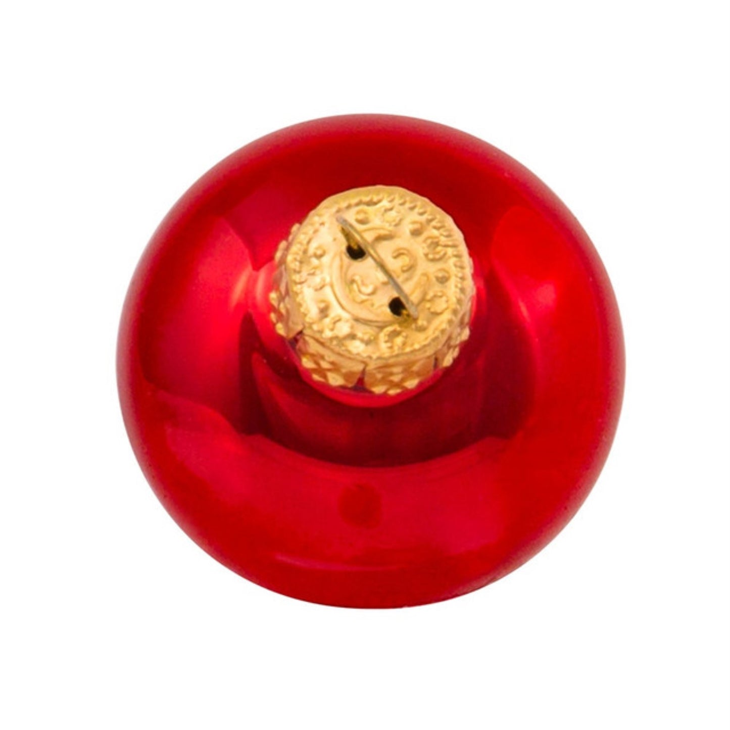 Kurt Adler 30MM Multi Colored Glass Ball Ornaments and Treetop Set 25 Piece Box Set