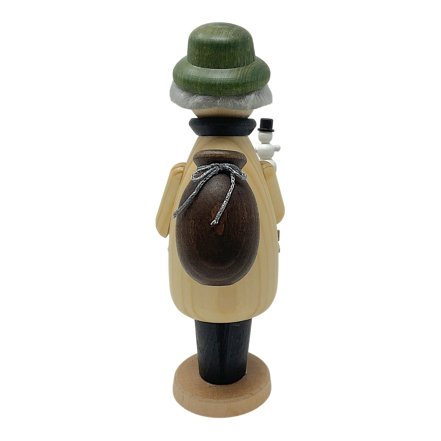 Pinnacle Peak Trading Christmas Market Seller German Wood Incense Smoker 7 Inch