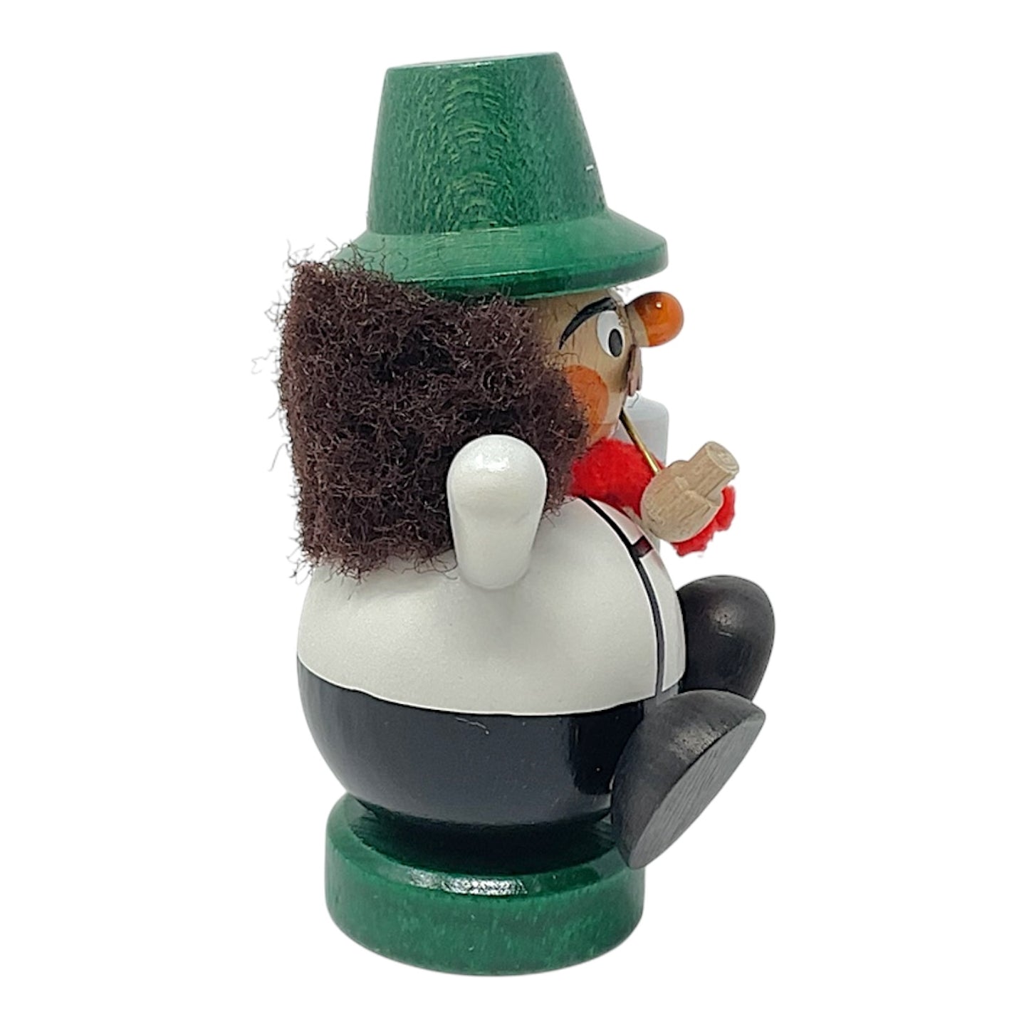 Pinnacle Peak Trading German Wood Mini Bavarian with Beer Smoker Incense Burner 3.5 Inch