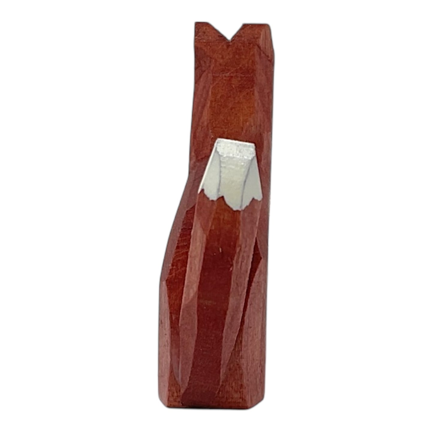 Pinnacle Peak Trading Miniature Fox German Carved Wood Decorative Figurine 1.6 inches Tall