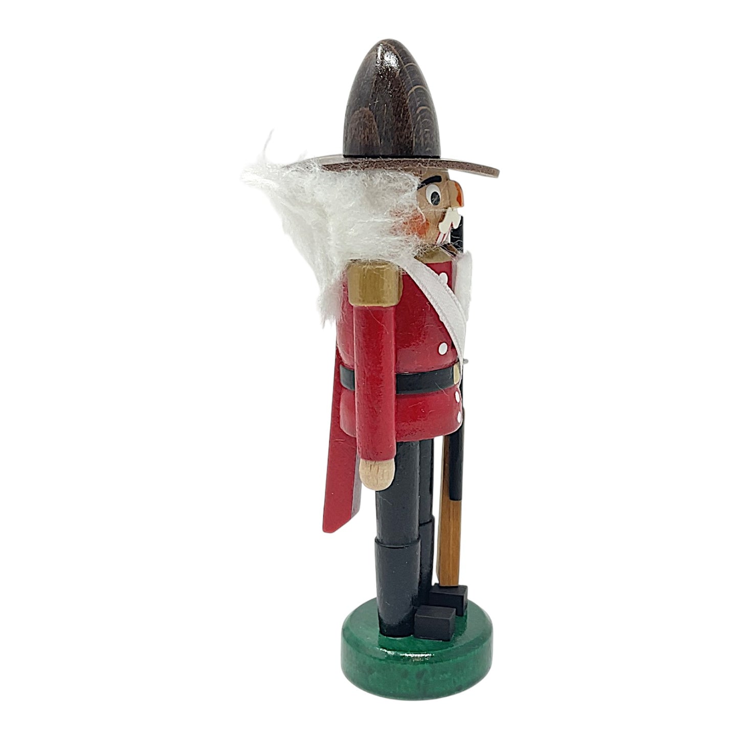 Pinnacle Peak Trading Royal Canadian Mounted Police German Wood Christmas Nutcracker 5.25 inch