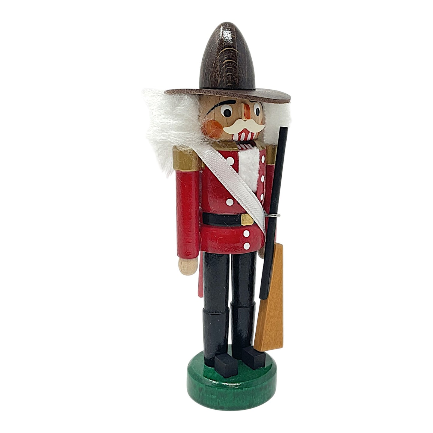 Pinnacle Peak Trading Royal Canadian Mounted Police German Wood Christmas Nutcracker 5.25 inch