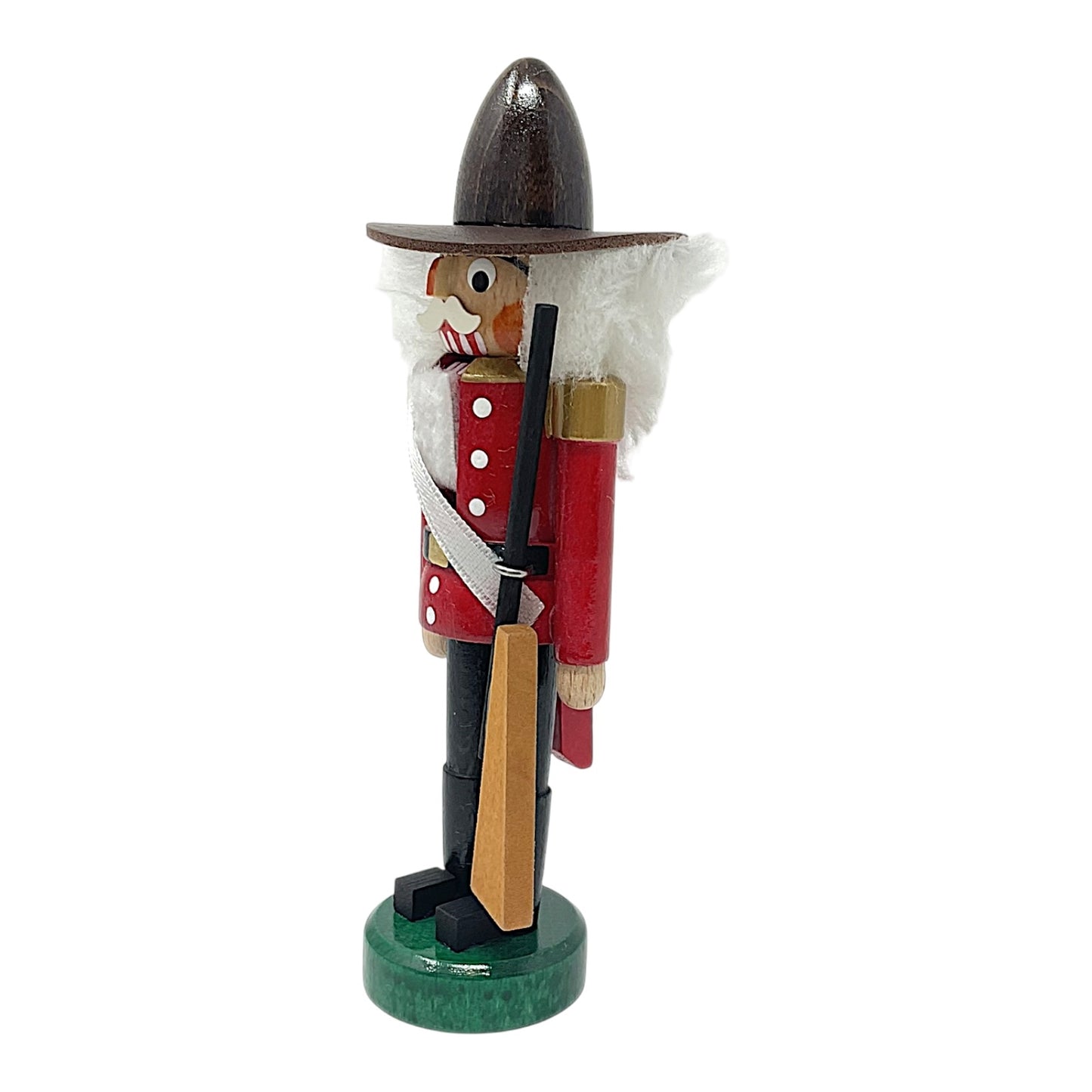 Pinnacle Peak Trading Royal Canadian Mounted Police German Wood Christmas Nutcracker 5.25 inch