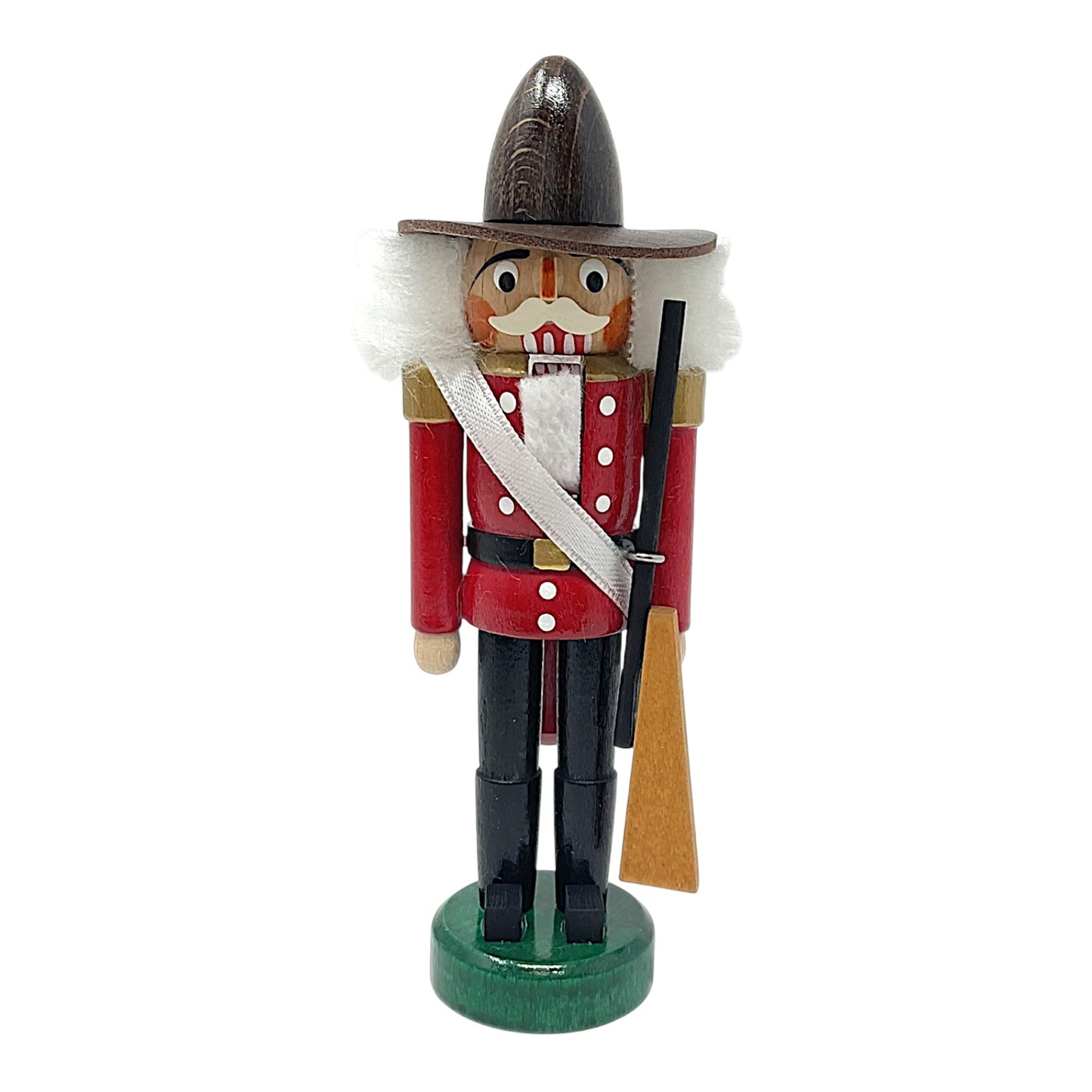 Pinnacle Peak Trading Royal Canadian Mounted Police German Wood Christmas Nutcracker 5.25 inch