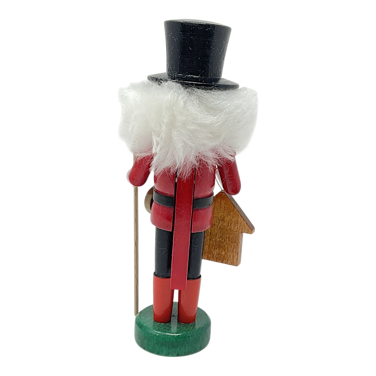 Pinnacle Peak Trading Clock Seller German Wood Christmas Nutcracker 5.5 inch