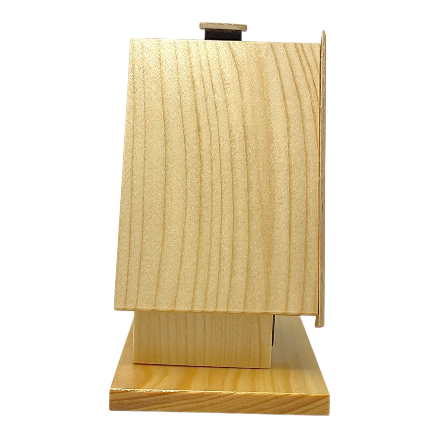 Pinnacle Peak Trading Hunter's Cabin German Wood Christmas Incense Smoker 5.75 x 5.1 inch